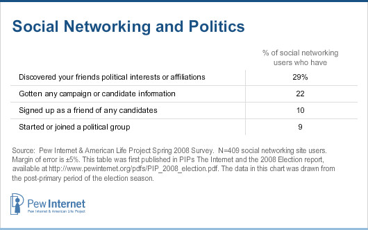 SNS and politics