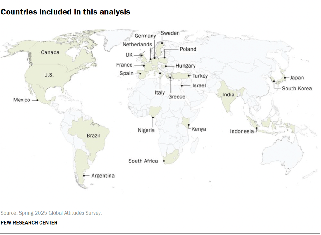 Countries included in this analysis