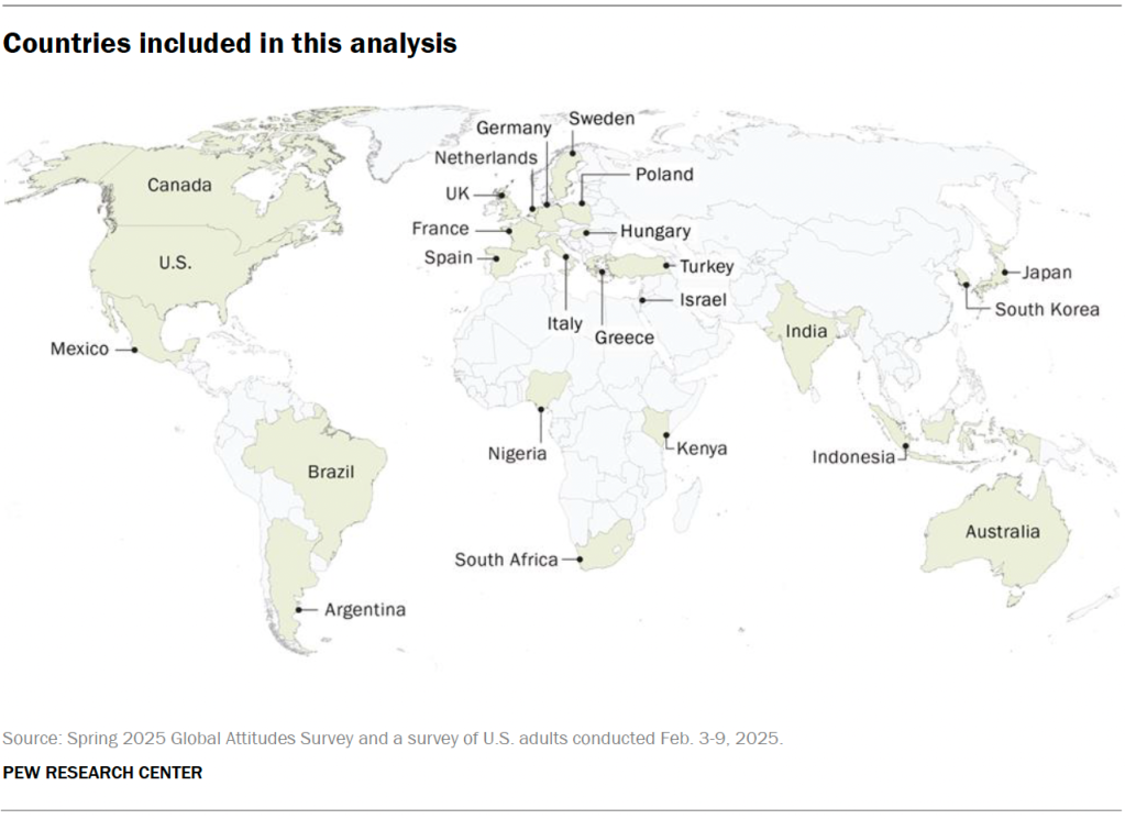 Countries included in this analysis